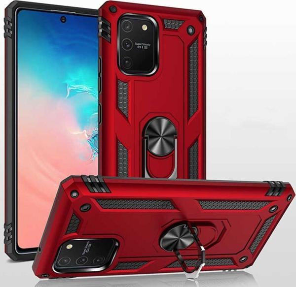Samsung Galaxy S10 Lite Silikon Kılıf - Kırmızı - Image 1