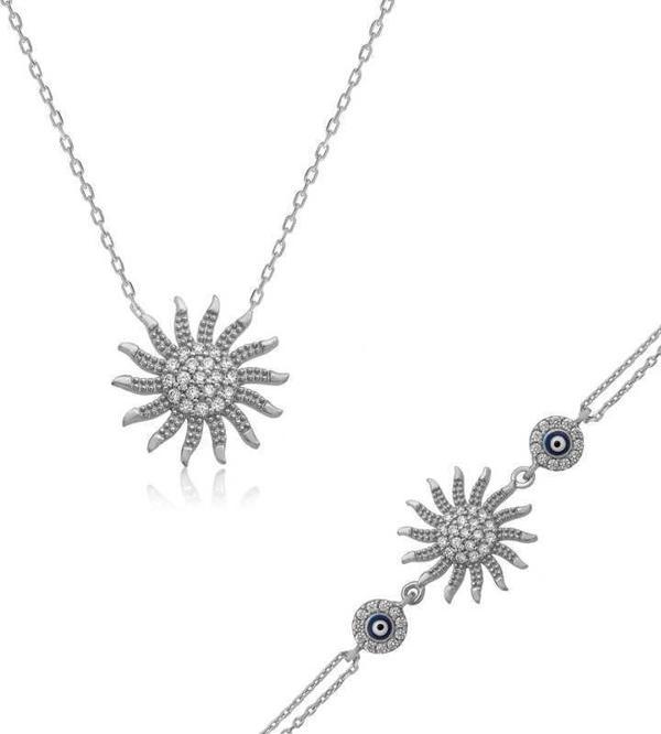 Gümüş Güneş Bayan Set SL2977 - Image 1