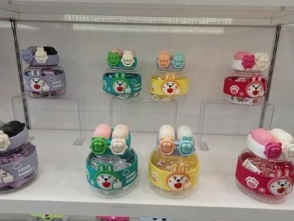 Büro Ev Ofis Hediyesi için 500ML Tavşan Motif Suluk Su Matarası - Image 1