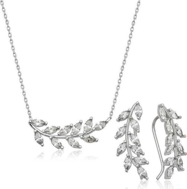 Gümüş Başak Bayan Set SL3187 - Image 1