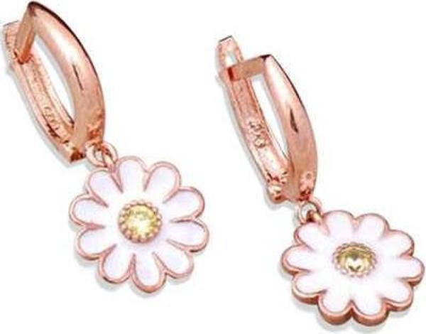 Gümüş Papatya Küpe SL3548 - Image 1