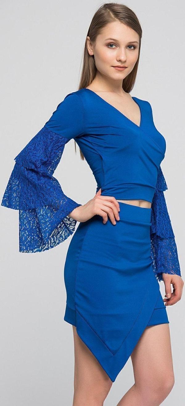 Sense Zarf Etek | Etk14245 Saks - Image 1