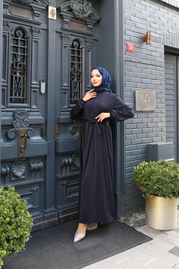 Krep Kumaş Elbise  - Image 1