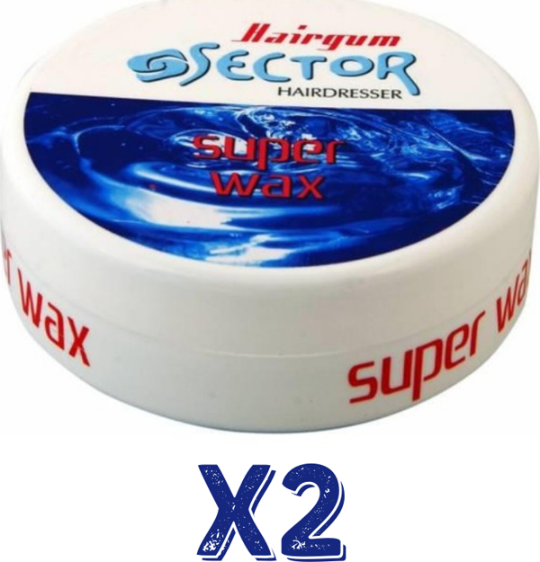 Sector Hairmate Superwax Ultra Sert Mavi Wax 150 Ml 2 Adet - Image 1