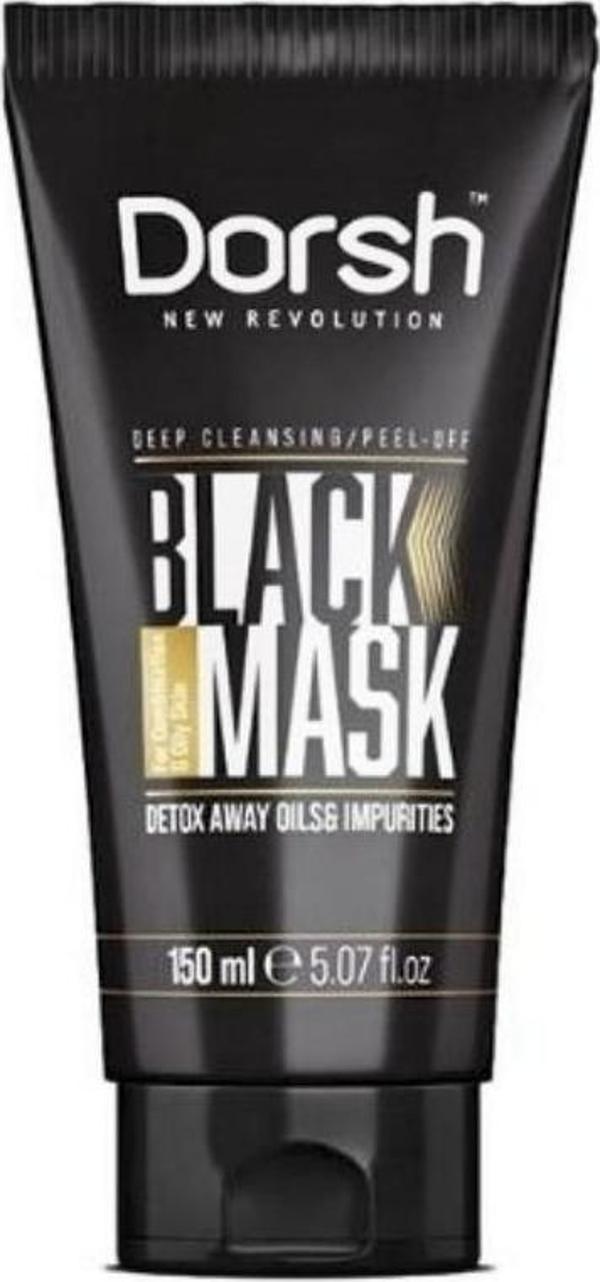 Dorsh Black Mask Yüz Maskesi 150 Ml Siyah - Image 1