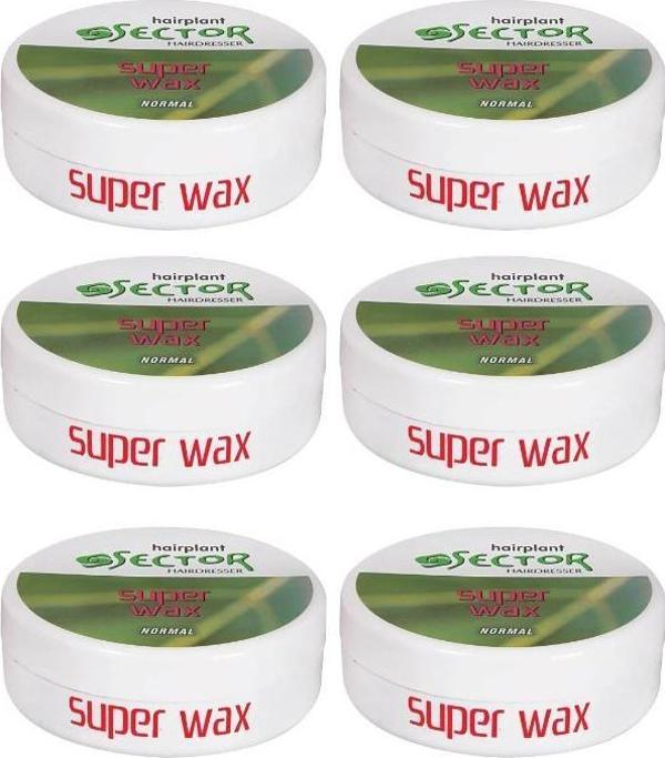 Sector Hairmate Superwax Normal Yeşil Wax 150 Ml 6 Adet - Image 1