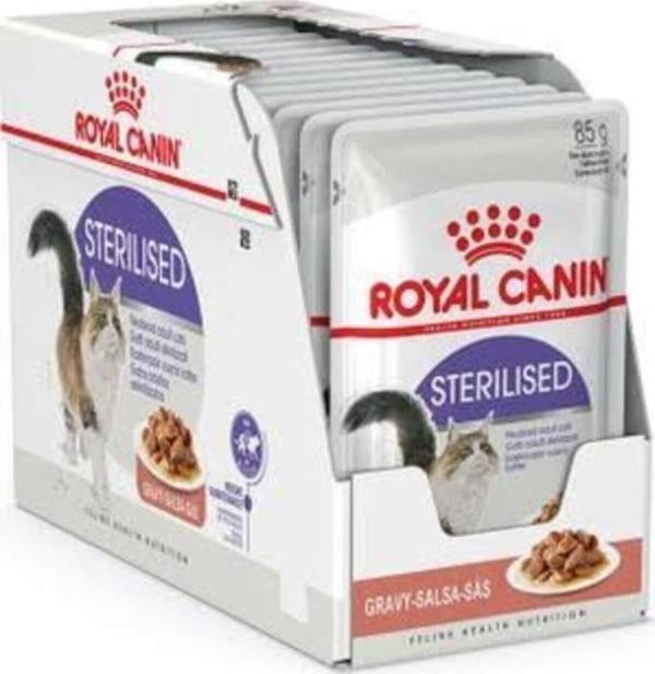 Royal Canin Sterilised 37 Gravy Kısırlaştırılmış Kedi Maması 85 Gr X 12 Adet - Image 1
