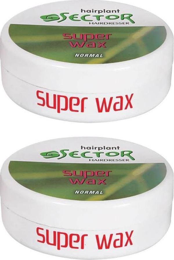 Sector Hairmate Superwax Normal Yeşil Wax 150 Ml 2 Adet - Image 1
