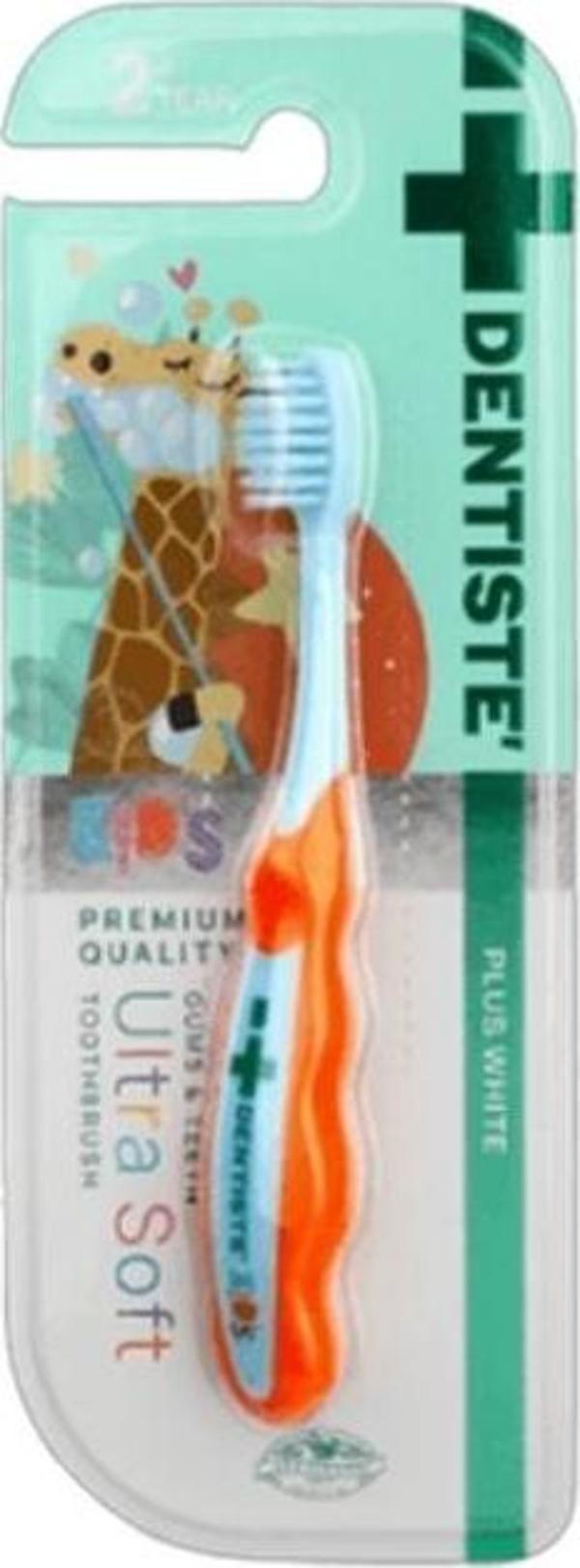 Dentiste Kids Ultra Soft Diş Fırçası +2 Yaş - Turuncu - Image 1