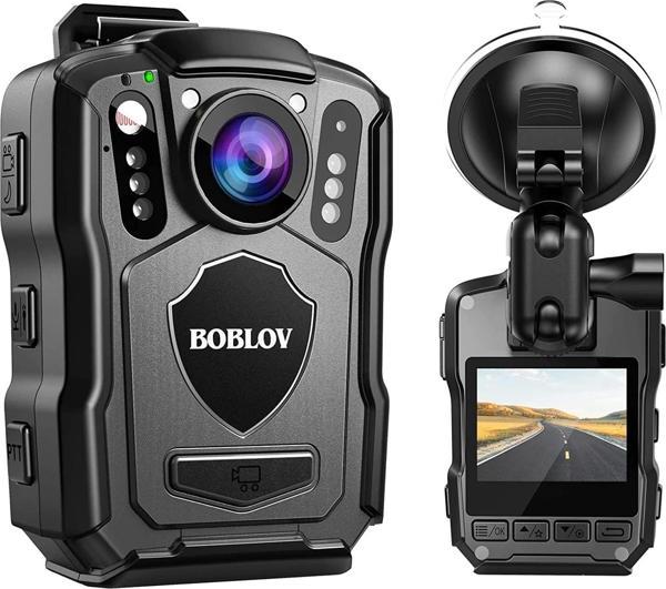 Boblov M5 2K 256GB Polis Vücut Kamerası, GPS Etkin ve 1440P - Image 1