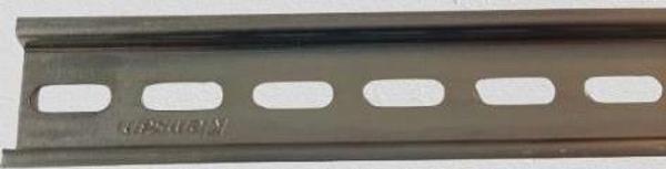 MUTLUSAN - KLEMSAN Delikli W-otomat Pano Rayı 1m (35X7.5) - Image 1