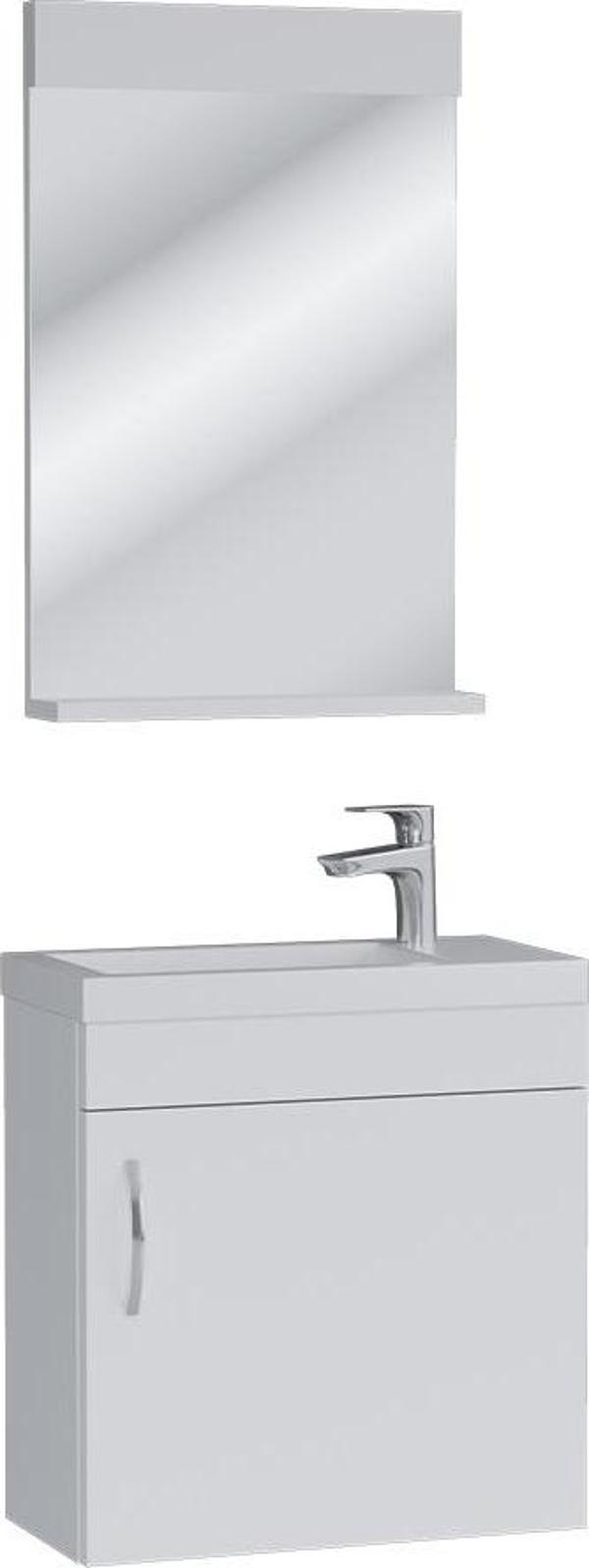 UBM Zerde 50 cm Banyo Dolabı Beyaz - Image 1