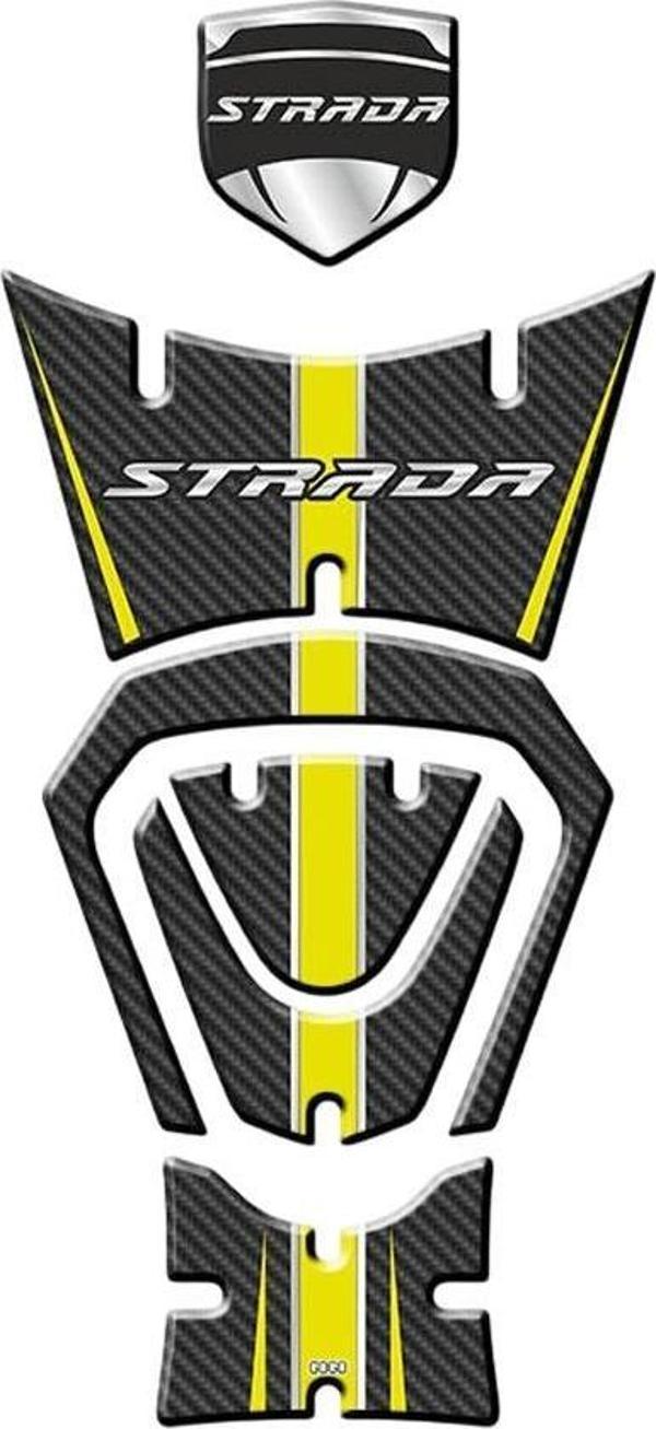 Mondial Strada 125 2022 - 2024 Uyumlu Tank Pad Set 006 - Image 1