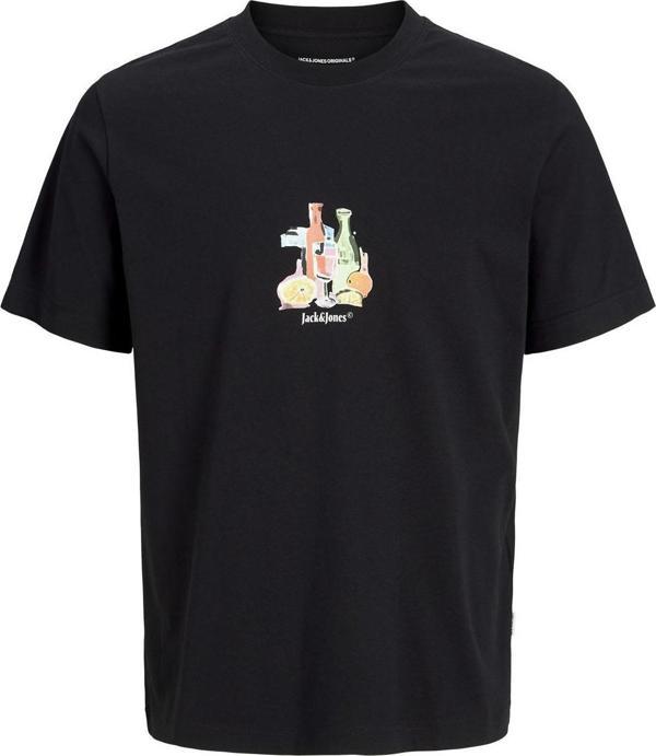 Jack&Jones 12273162 Jorvarenna Tee Ss Crew Neck Siyah - Image 1