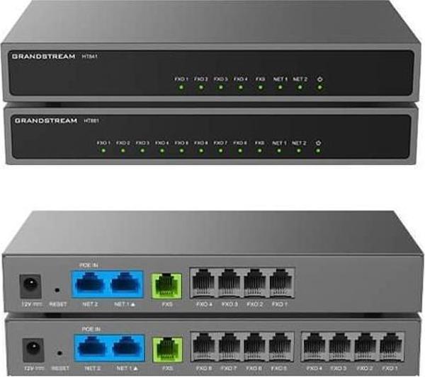 Grandstream HT881 8 FXO 1 FXS VoiP Ağ Geçidi - Image 1