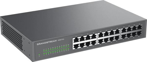 Grandstream GWN7703 24 Port Gigabit Yönetilemez Switch - Image 1