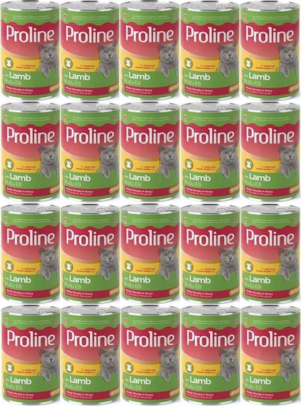 Proline Kuzu Etli Yetişkin Kedi Konservesi 400 Gr*20 Adet - Image 1
