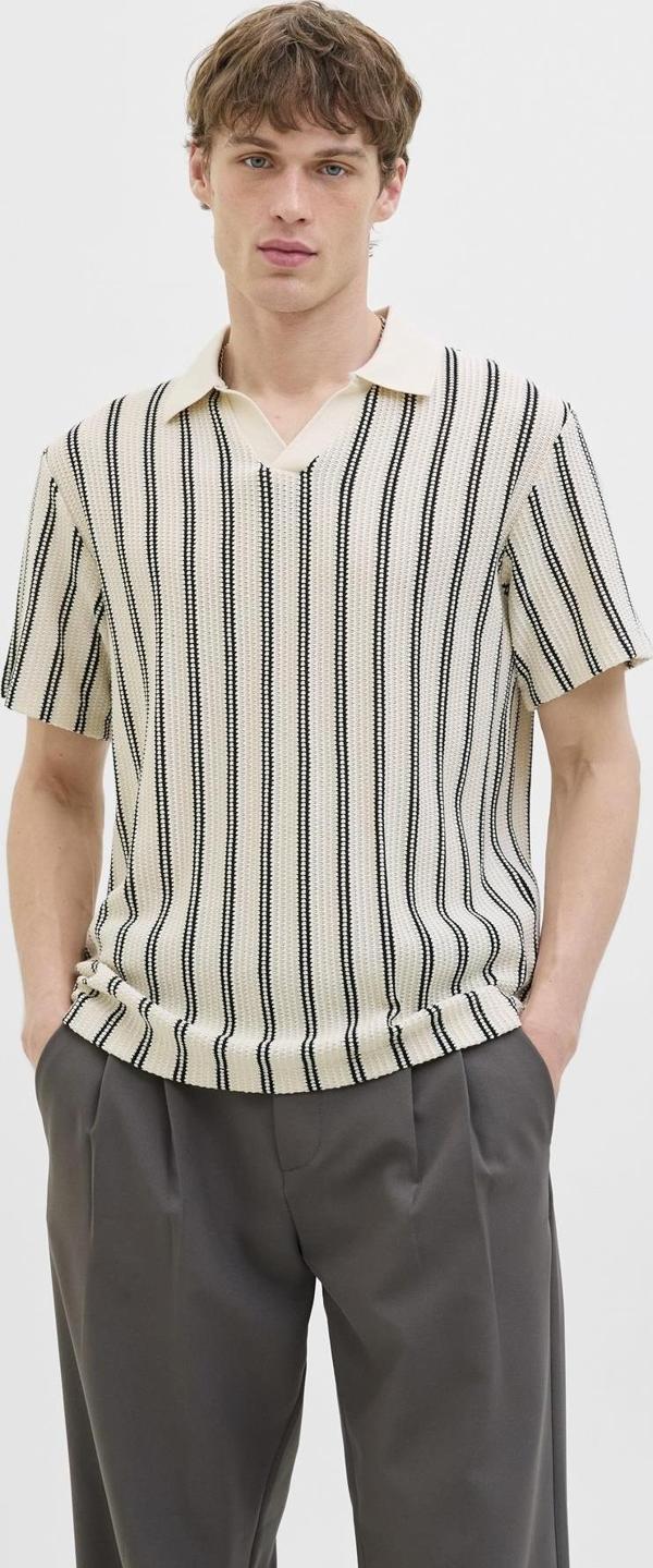 Jack&Jones Premium JPRBLUHARRY Polo Yaka Tişört – Kısa Kollu ve Nefes Alabilir Kumaş  - Image 1