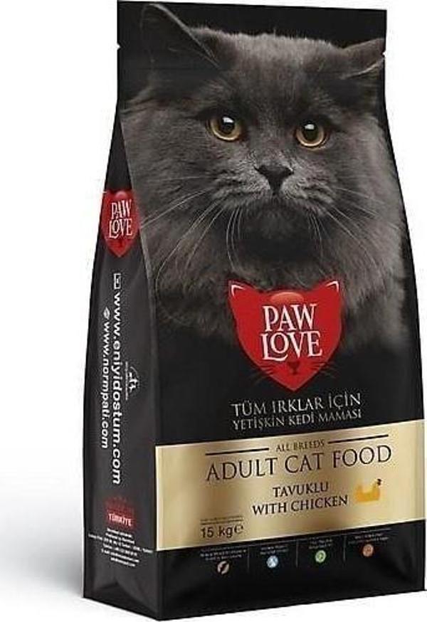 Paw in Love Tavuk Etli Yetişkin Kedi Maması 15 Kg - Image 1