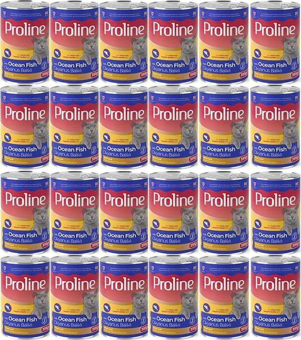 Proline Okyanus Balıklı Yetişkin Kedi Konservesi 395 Gr*24 Adet - Image 1