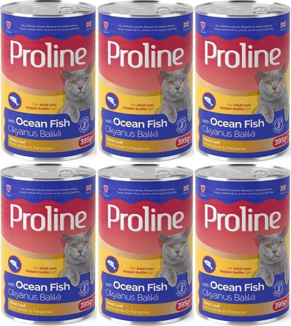 Proline Okyanus Balıklı Yetişkin Kedi Konservesi 395 Gr*6 Adet - Image 1