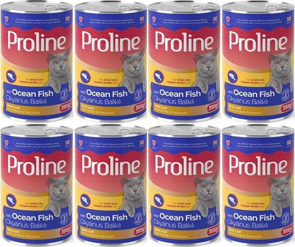 Proline Okyanus Balıklı Yetişkin Kedi Konservesi 395 Gr*8 Adet - Image 1