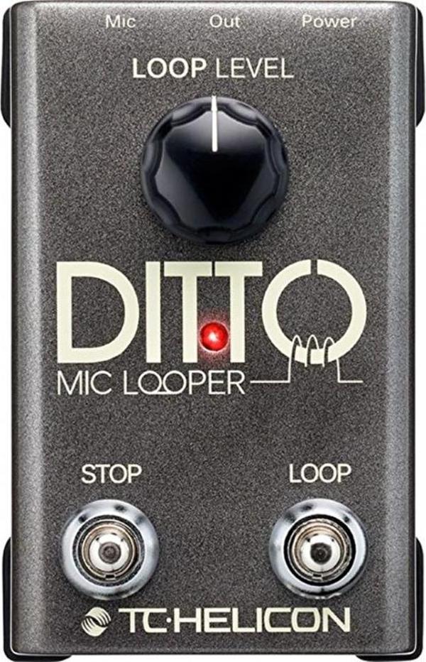 TC Helicon Ditto Mic Looper Vokal Efekt Pedalı - Image 1