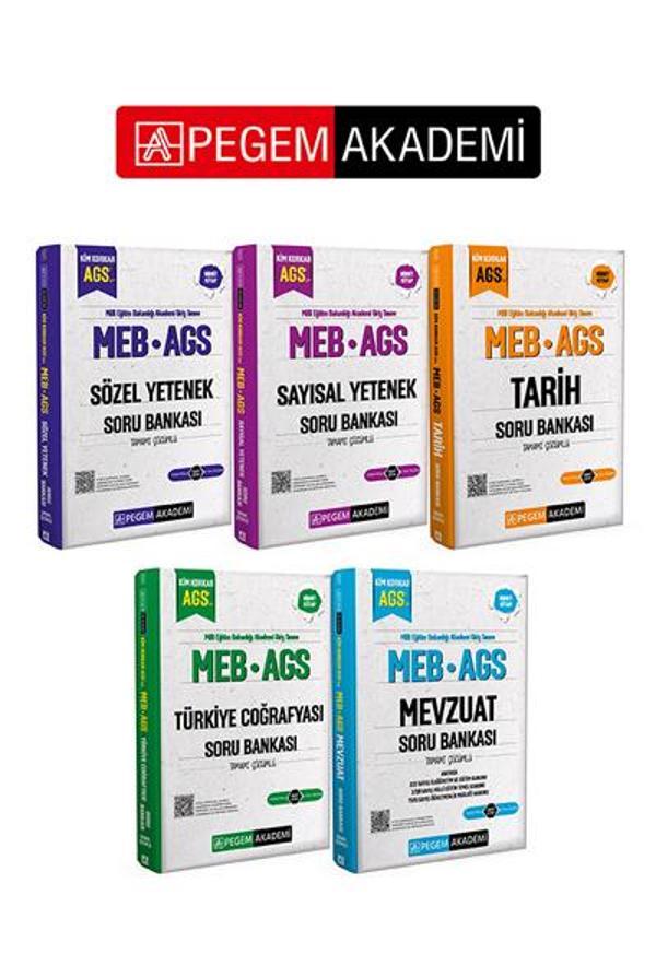 PEGEM AKADEMİ MEB AGS Kim Korkar Serisi Soru Bankası Tamamı Çözümlü Seti (5.Kitap) - Pegem Akademi Yayıncılık - Image 1