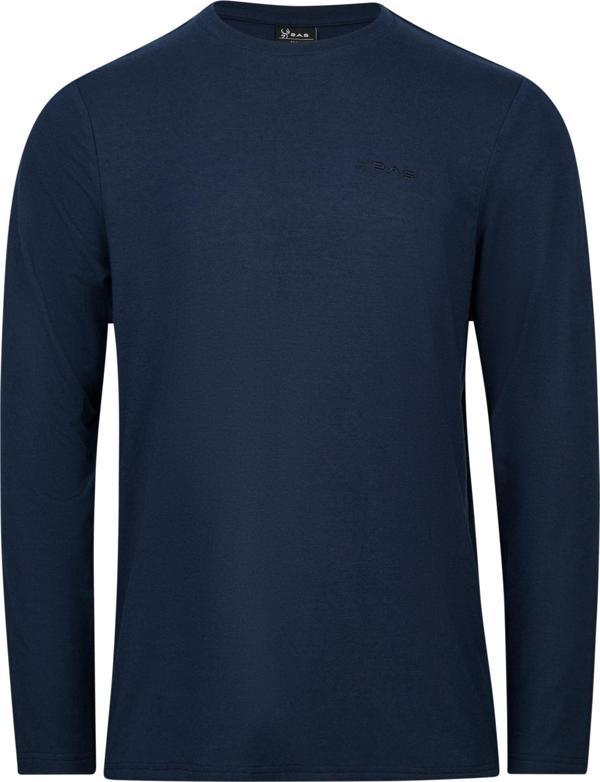 2AS Vernon Erkek Uzun Kol Viloft T-Shirt Lacivert - Image 1