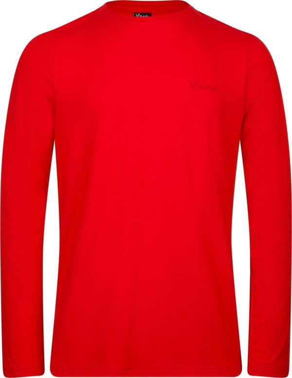 2AS Vernon Erkek Uzun Kol Viloft T-Shirt Kırmızı - Image 1