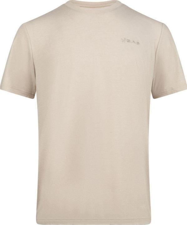 2AS Winson  Erkek Viloft Sıfır Yaka T-Shirt Bej  - Image 1