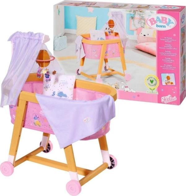 Nessiworld Baby Born Good Night Bassinet - Image 1