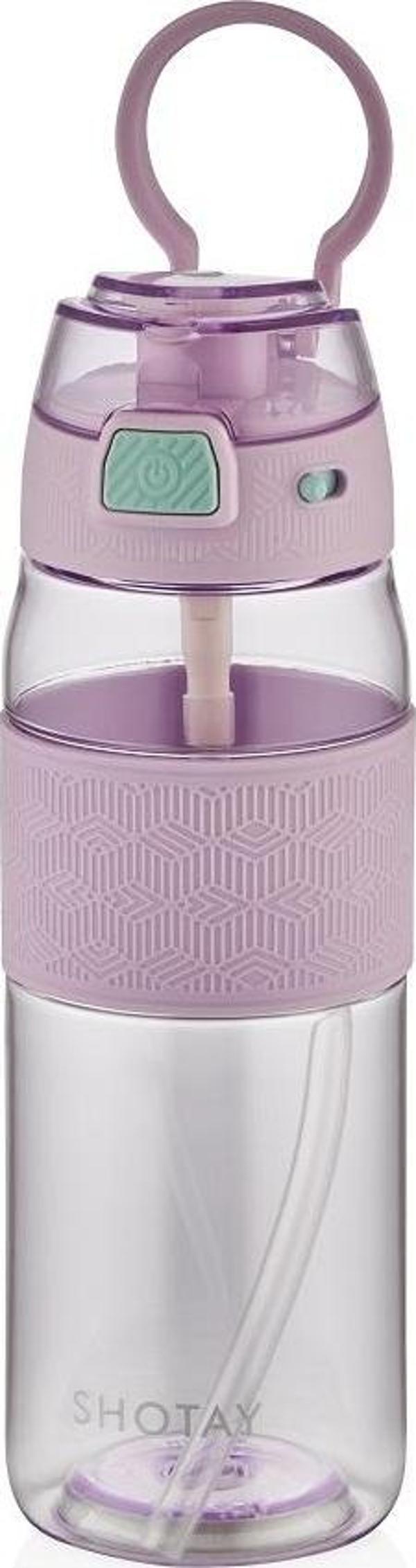 Shotay ST-7202 600ml Mor Pipetli Tritan Matara - Image 1