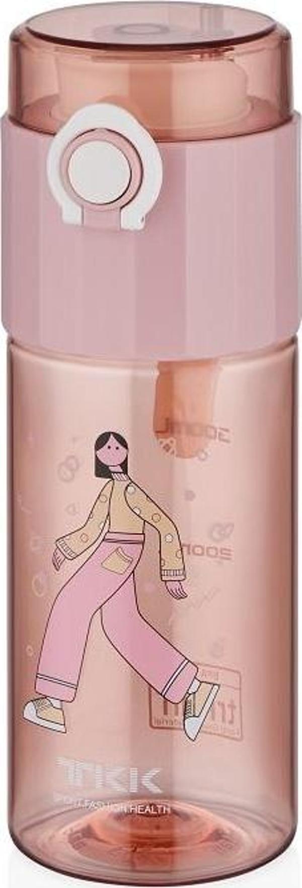 Vagonlife Tkk T1013 500ml Desenli Pempe Matara - Image 1