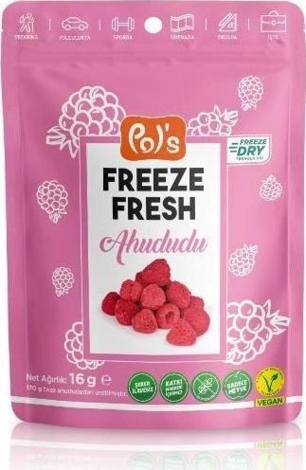 Nessiworld Pol’s Freeze Fresh Dondurularak Kurutulmuş Ahududu 16 g - Image 1
