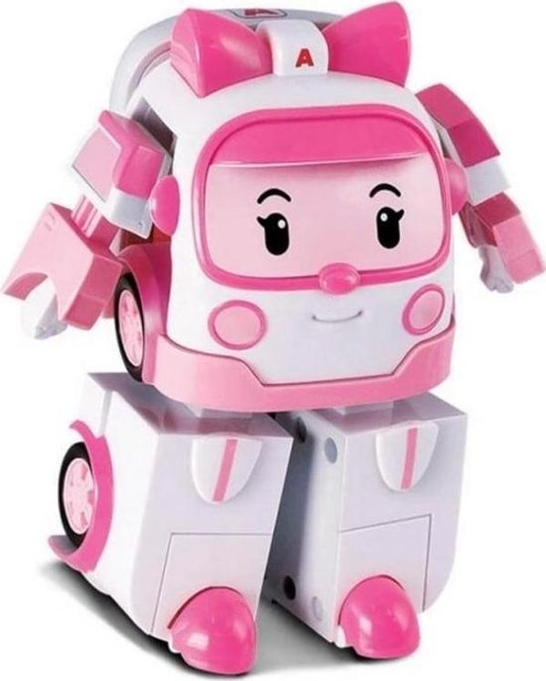 Nessiworld Robocar Poli Transforming Robot Figür Amber - Image 1