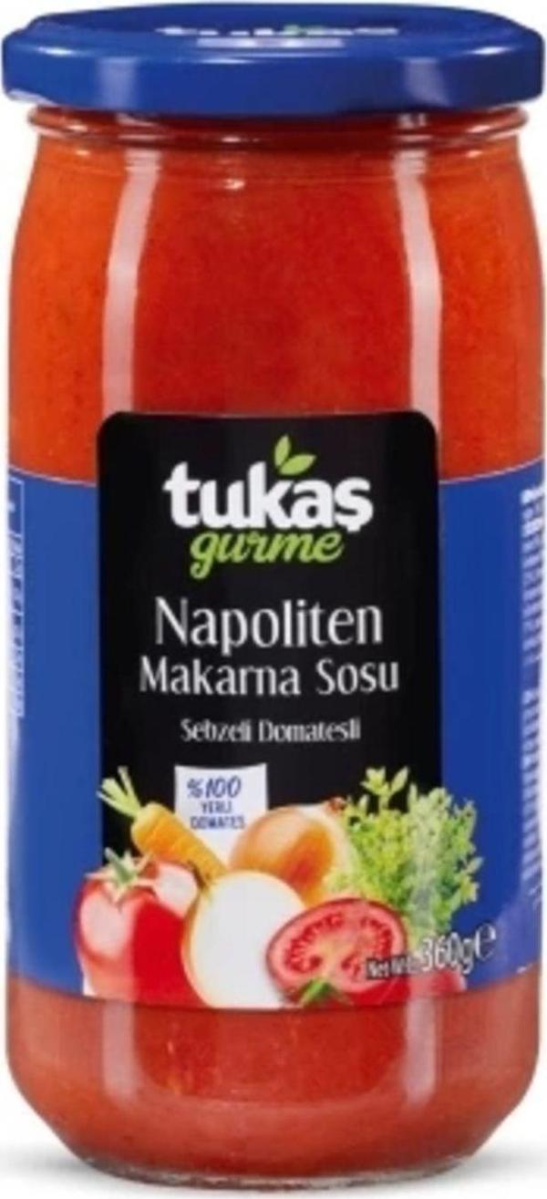 Tukaş Napoliten Makarna Sosu 360 Gr - Image 1
