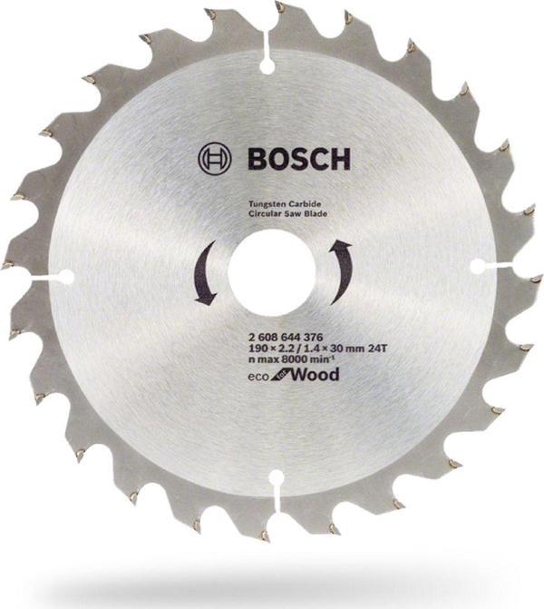 Bosch Optiline Eco Ahşap Daire Testere Bıçağı 190X30 (24 Diş) - Image 1