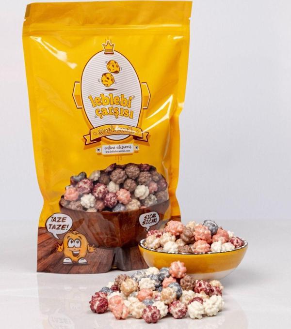 Beyaz Çikolatalı Karışık Leblebi Draje 1 kg - Image 1