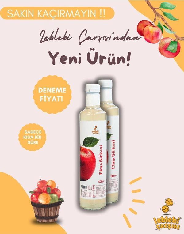 Elma Sirkesi -deneme Fiyatı- 500 ml - Image 1