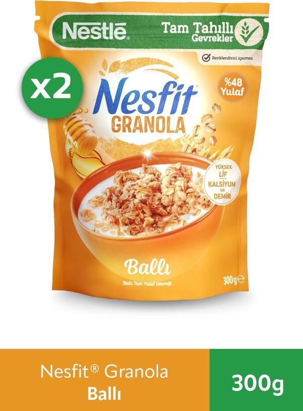 Nestle Nesfit Granola 300Gr Ballı X2 - Image 1