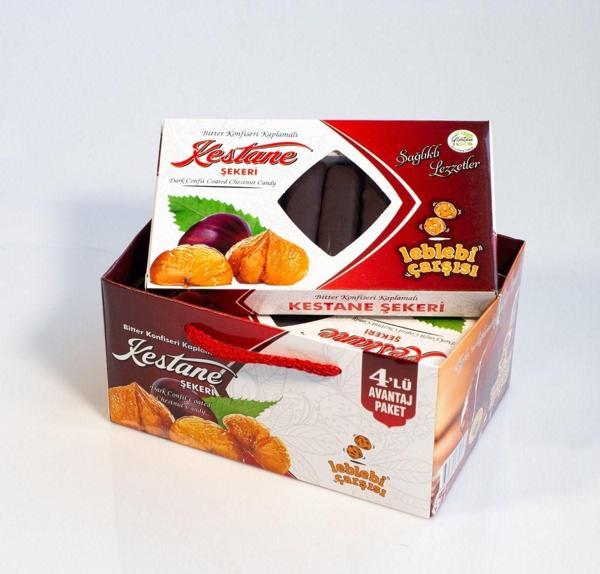 Çikolatalı Kestane Şekeri 4'lü Set - 4'lü Set (4X140GR) - Image 1