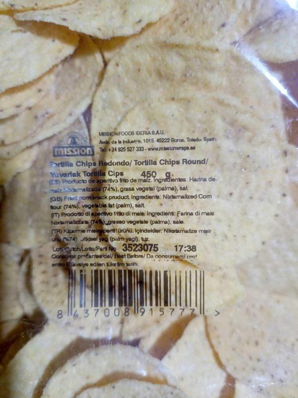 Mission Tortilla Cipsi Cihps Cips Yuvarlak 450 G - Image 1