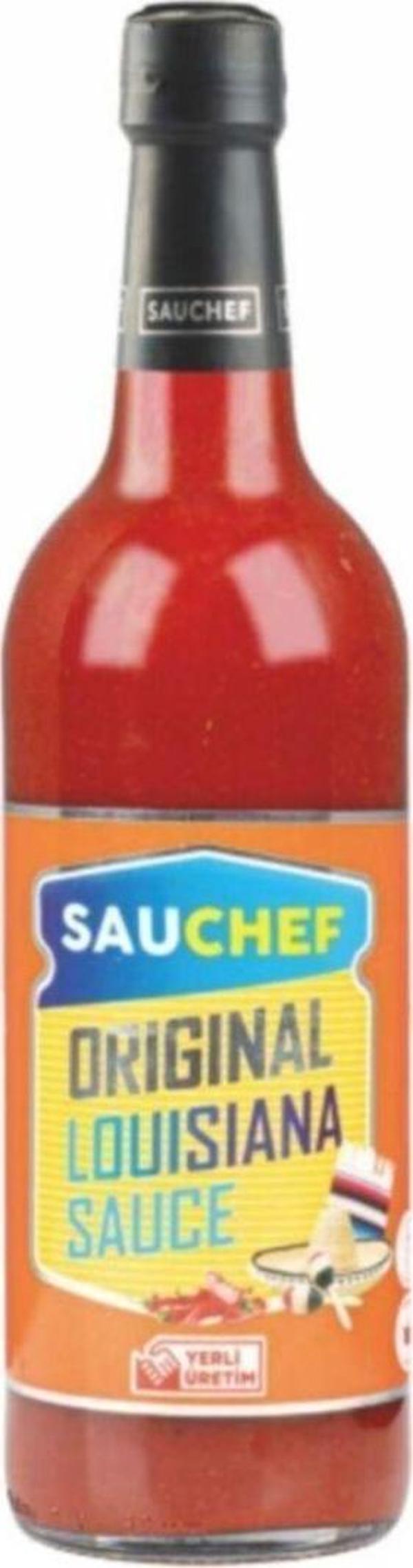 Sauchef Louisiana Acı Sos 840 Gr Cam Şişe Yemeklik Sos - Image 1