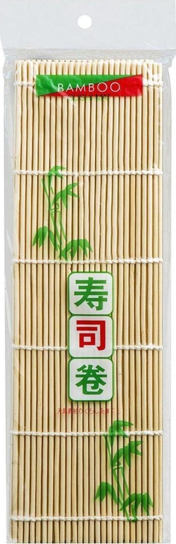 Bamboo Bambu Sushi Mat Sushi Sarma Hasırı Yuv. 27*27 Cm - Image 1