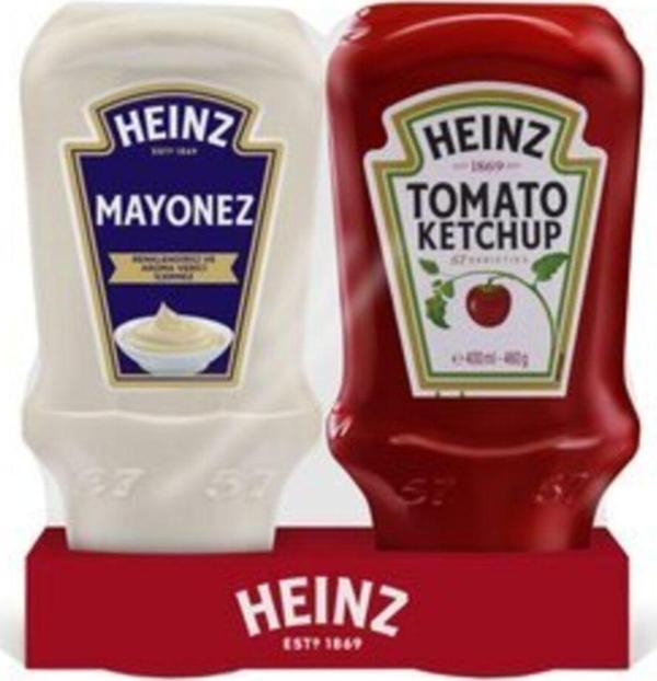 Heinz Ketçap 375 Gr Ve Mayonez 330 Gr Ikili Set - Image 1