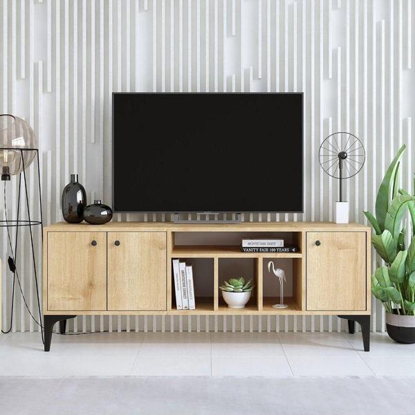 Decormet Luna Tv Sehpası Safir Meşe - Image 1