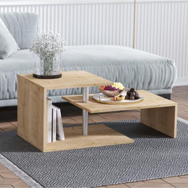 Decormet Dilek Orta Sehpa Safir Meşe - Image 1