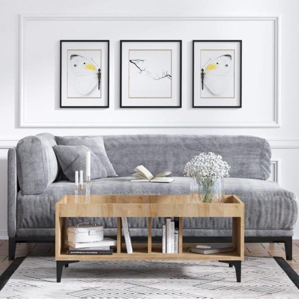 Decormet Luke Sehpa Safir Meşe - Image 1