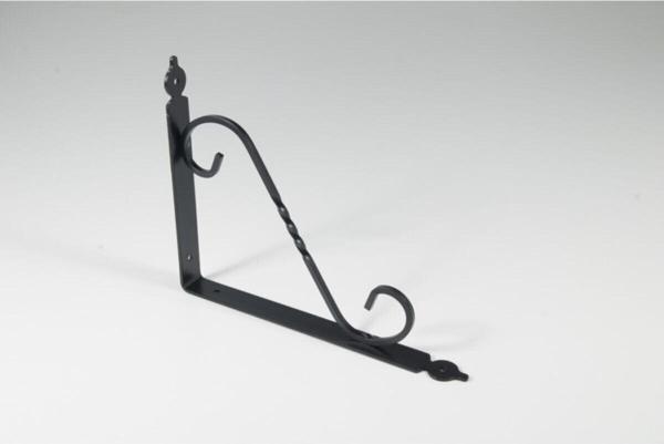 Decormet Ferforje Raf Altı Konsolu 150Mm Siyah- 2 Adet - Image 1